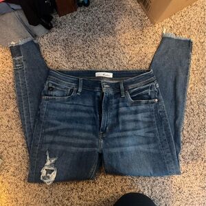 KanCan Distressed Blue Skinny Jeans